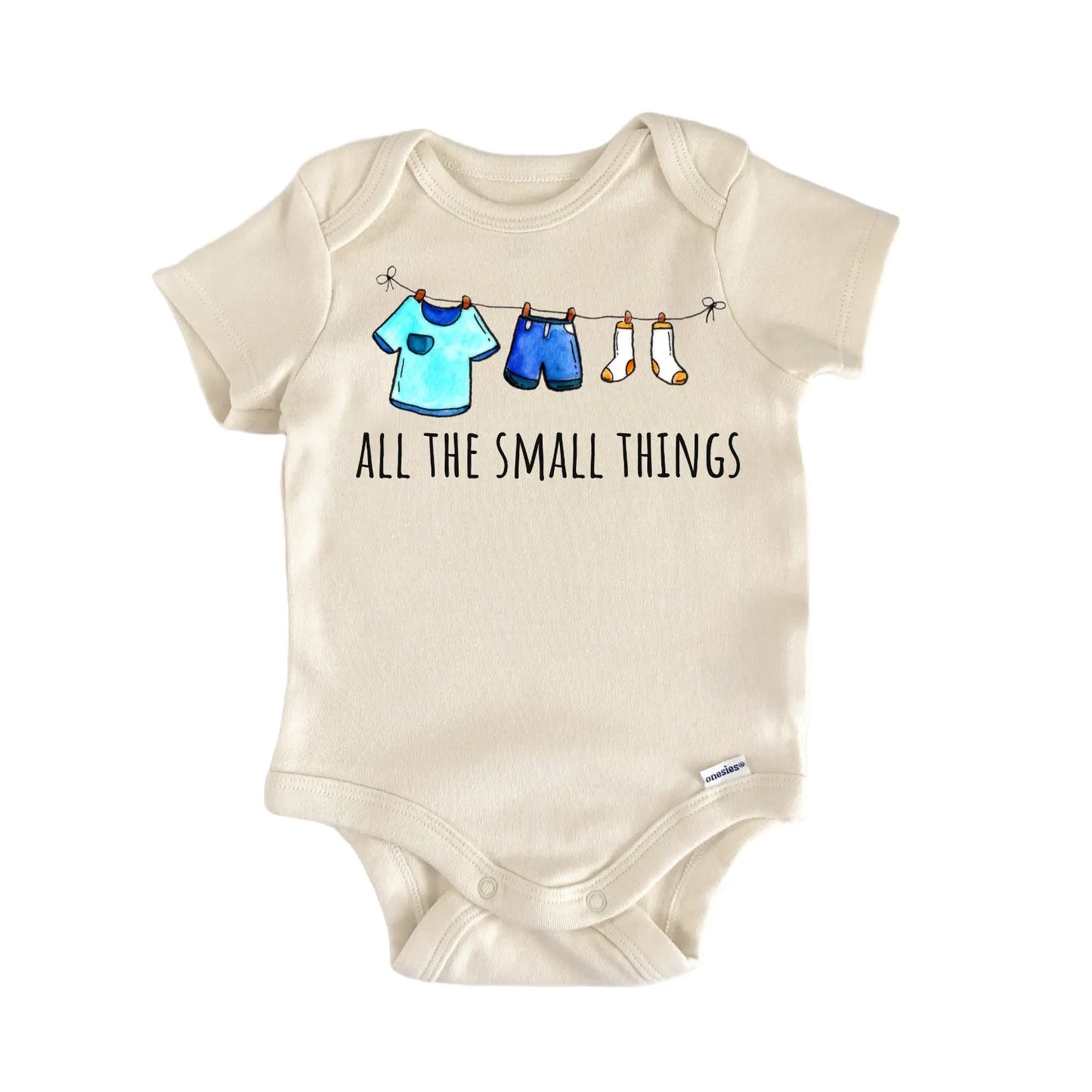 Punk Rock Small Things Emo Baby Gift Baby Bodysuit