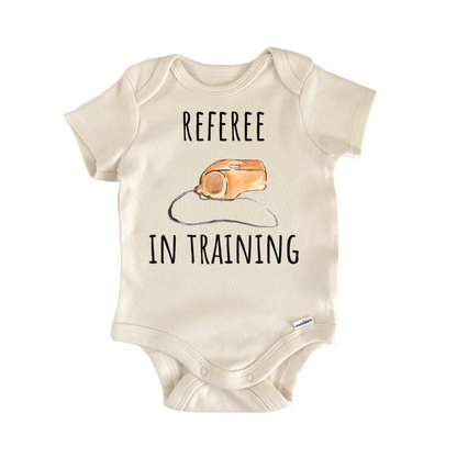Referee In Training Sports Whistle Baby Gift Baby Bodysuit
