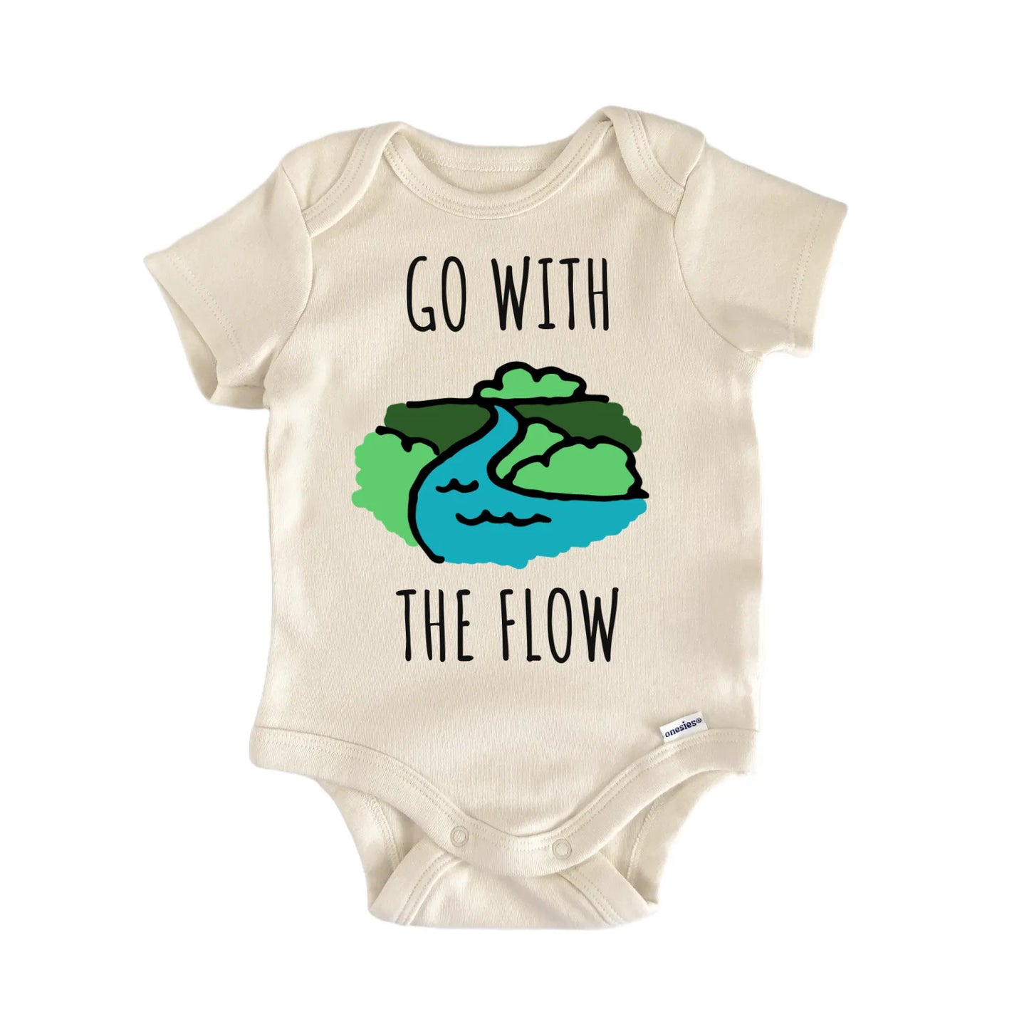 River Lake Water Infant Gift Baby Bodysuit