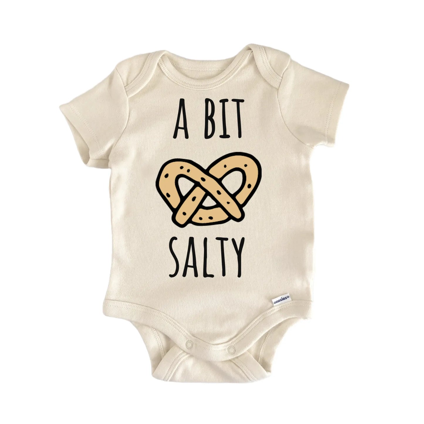 Salty Pretzel Oktoberfest Bakery Infant Gift Baby Bodysuit