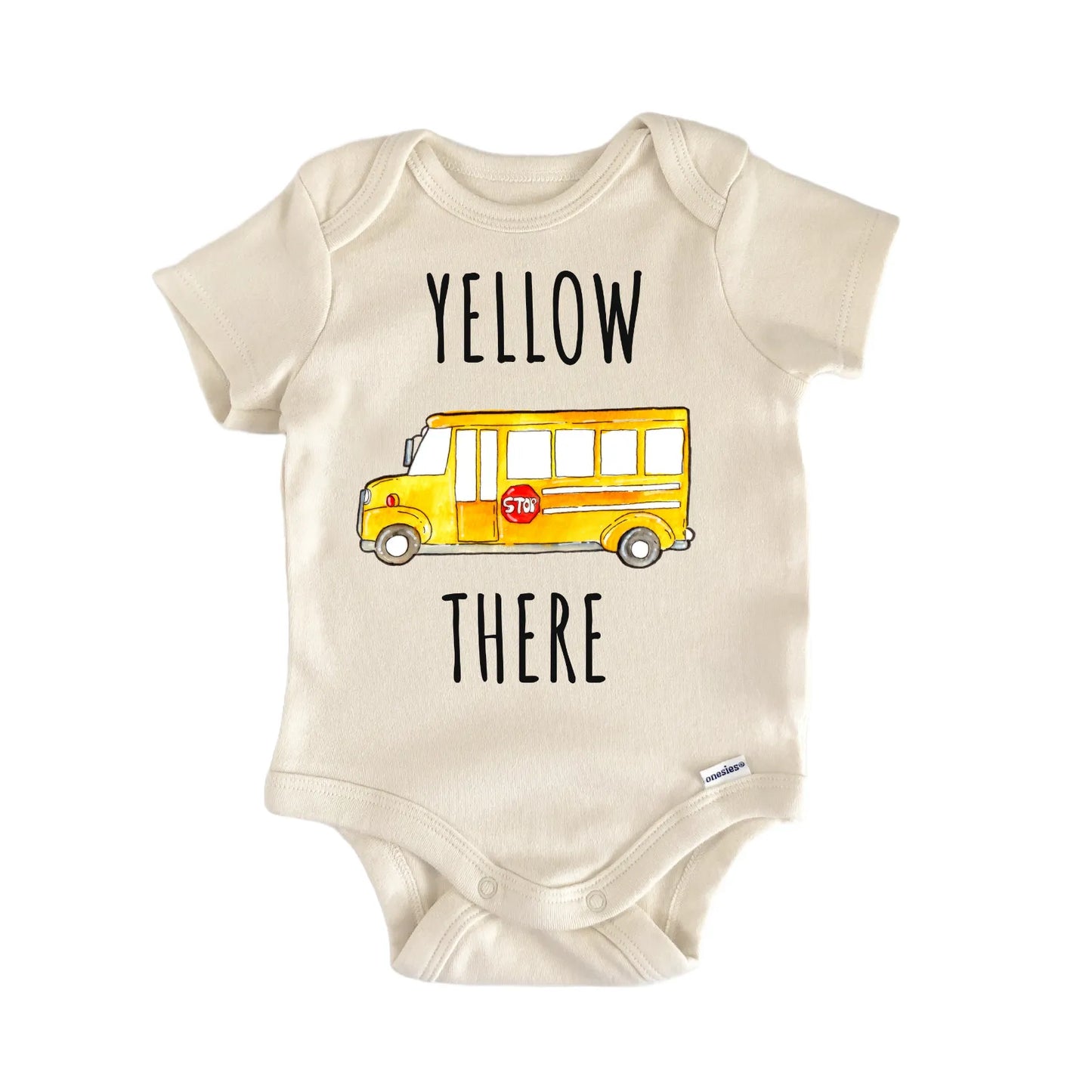 School Bus Driver Yellow Teacher Infant Gift Baby Bodysuit