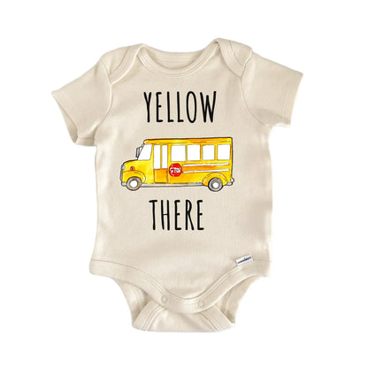 School Bus Driver Yellow Teacher Infant Gift Baby Bodysuit