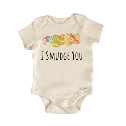 Smudge Sage Spiritual Sage Crystal Mythical Baby Gift Baby Bodysuit