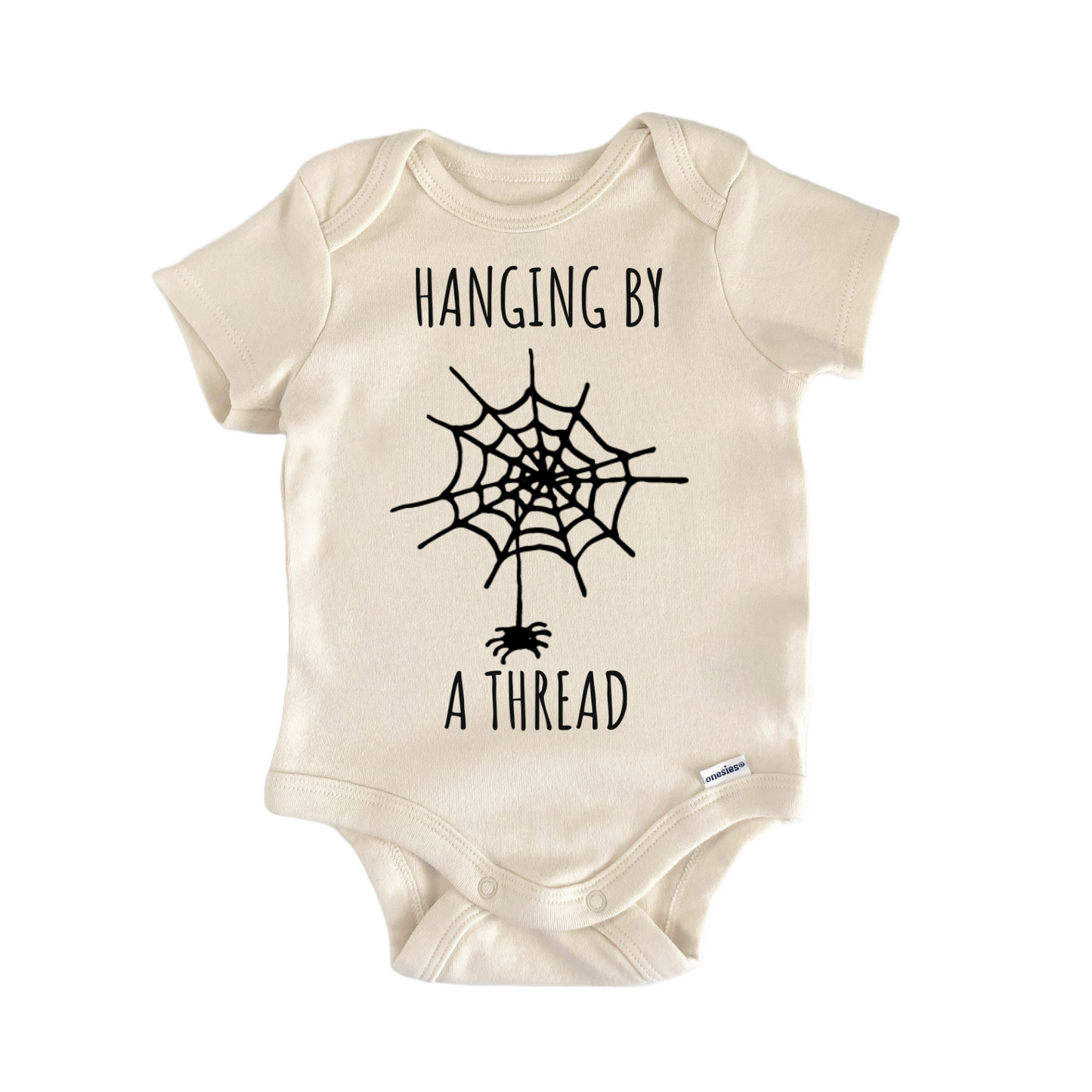 Spider Thread Pun Insect Bug Baby Gift Baby Bodysuit