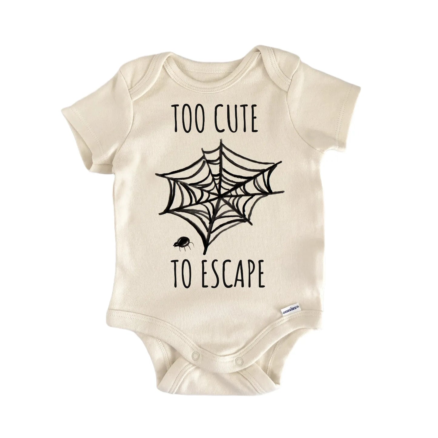 Spider Web Bug Insect Infant Gift Baby Bodysuit