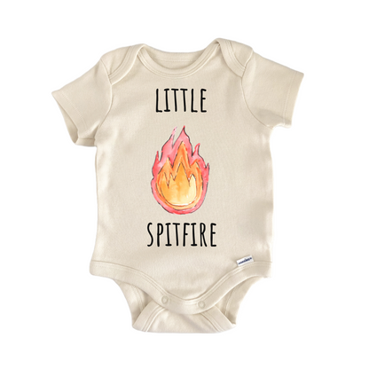 Spitfire Spit Fire Fireman Firefighter Baby Gift Baby Bodysuit