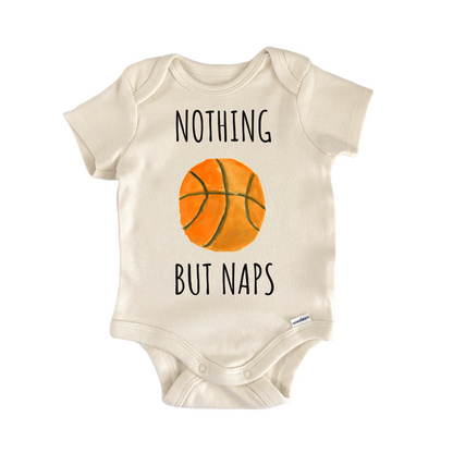 Swish Naps Basketball Player Sports Infant Gift Baby Bodysuit