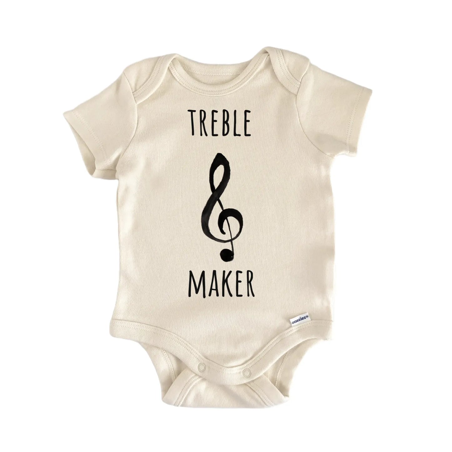 Treble Maker Piano Keyboard Baby Gift Baby Bodysuit