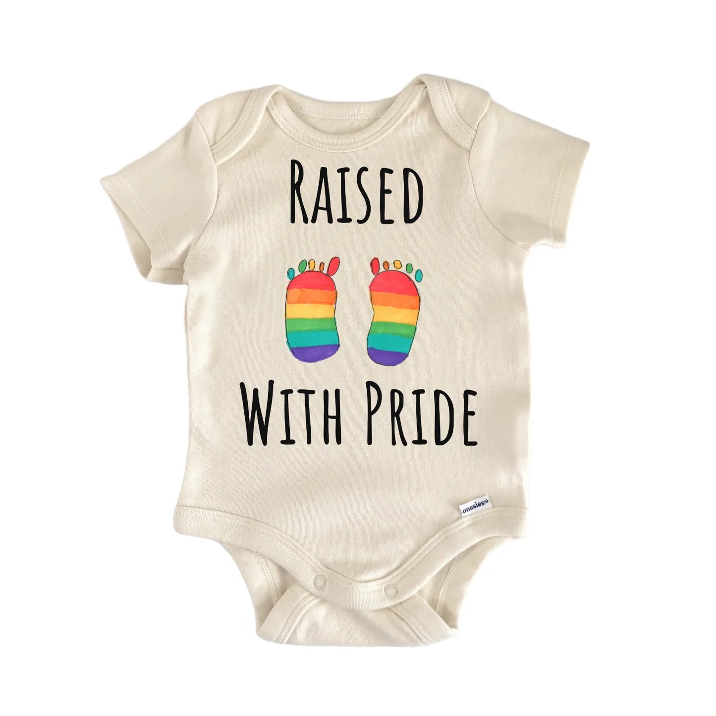 Two Moms Pride Rainbow Two Dads Baby Gift Baby Bodysuit
