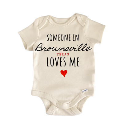 Brownsville Texas Baby Gift Baby Bodysuit