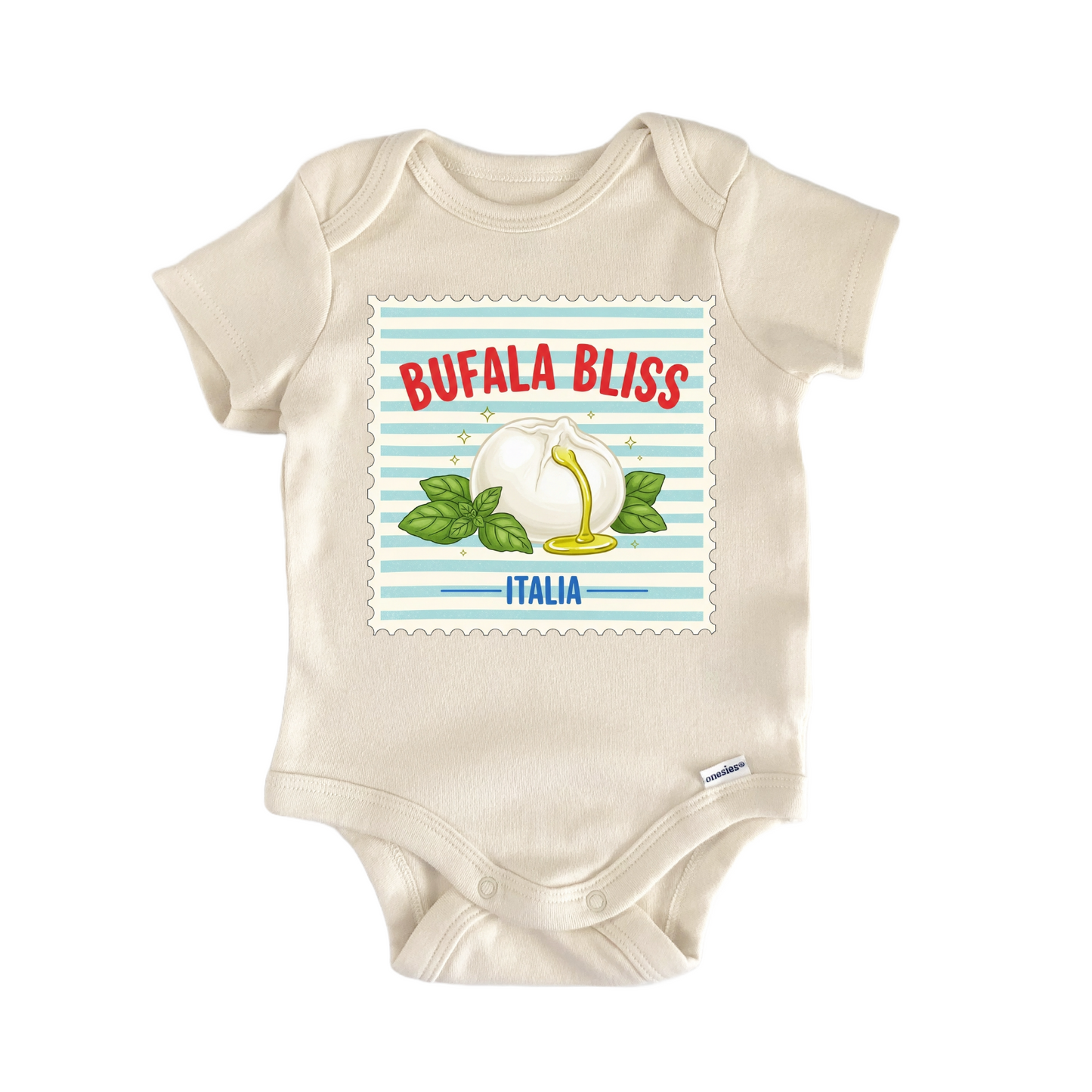 Bufala Bliss Italia Italian Baby Gift Baby Bodysuit
