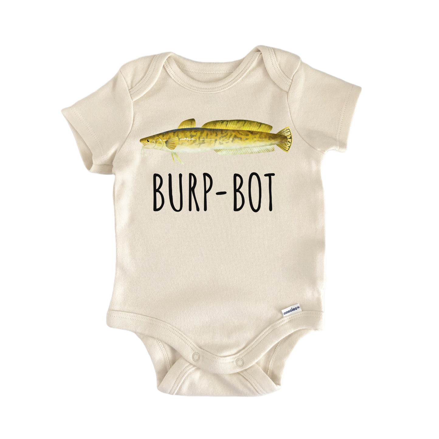 Burbot Fish Freshwater Fishing Baby Gift Baby Bodysuit
