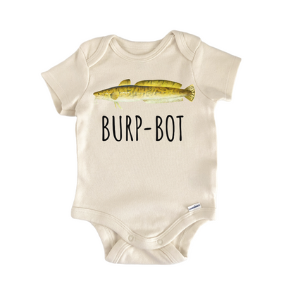Burbot Fish Freshwater Fishing Baby Gift Baby Bodysuit
