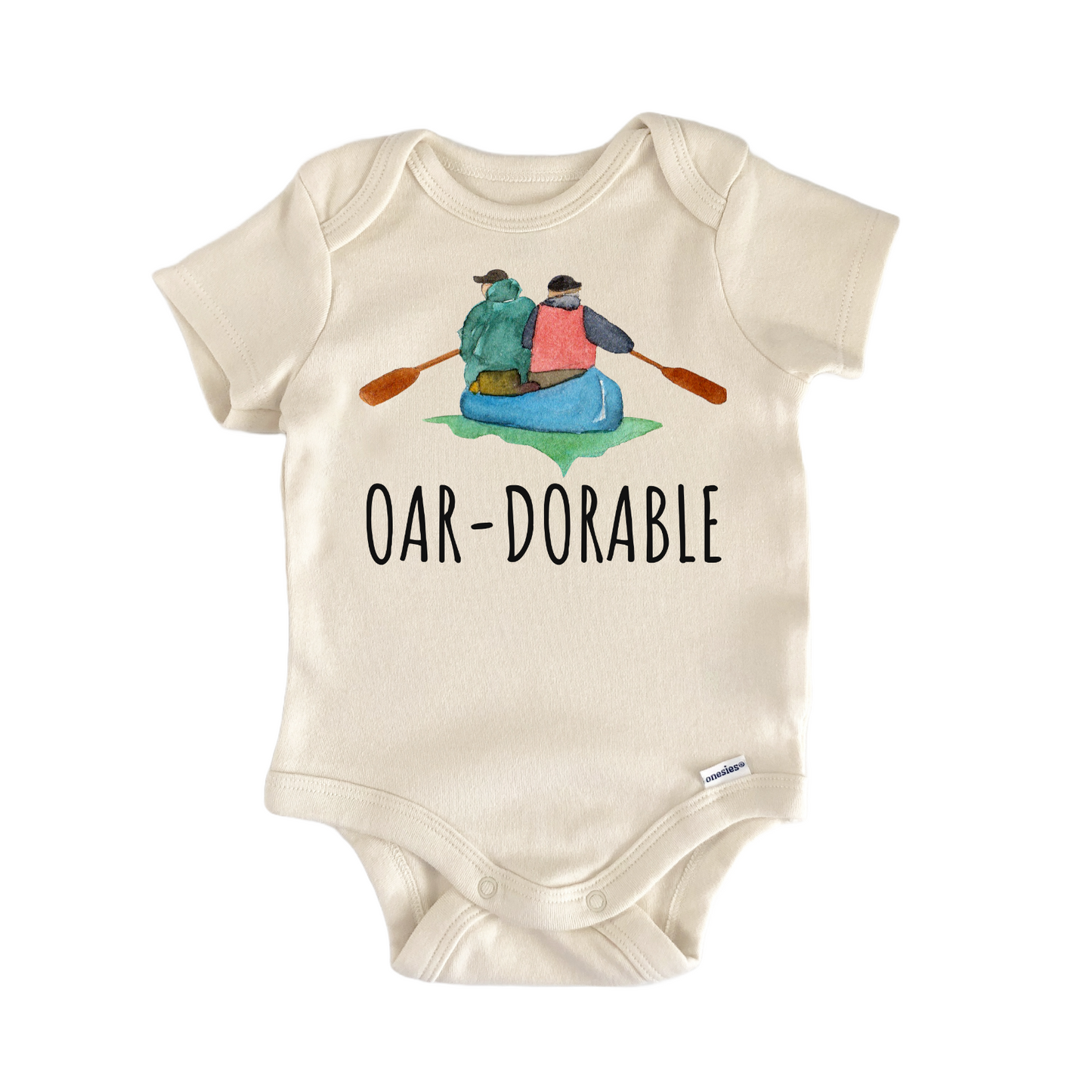 Canoe Oar River Lake Baby Gift Baby Bodysuit