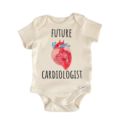Cardiologist Heart Doctor Baby Gift Baby Bodysuit