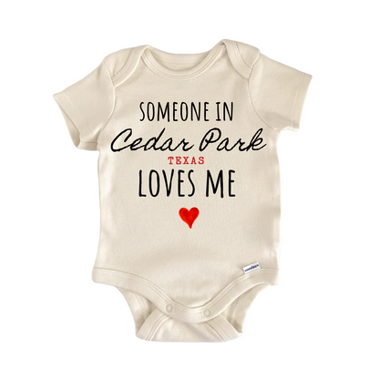 Cedar Park Texas Baby Gift Baby Bodysuit