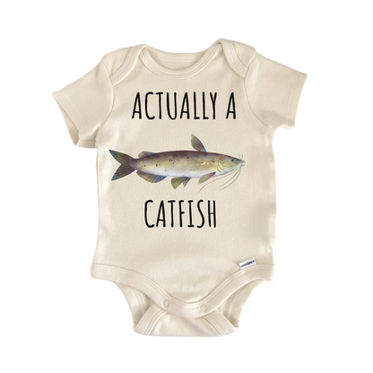 Channel Catfish Fish Freshwater Fishing Baby Gift Baby Bodysuit