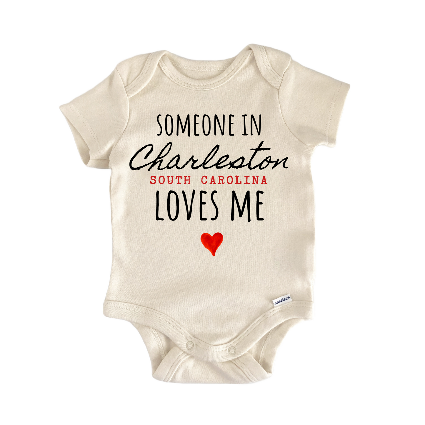 Charleston South Carolina Baby Gift Baby Bodysuit