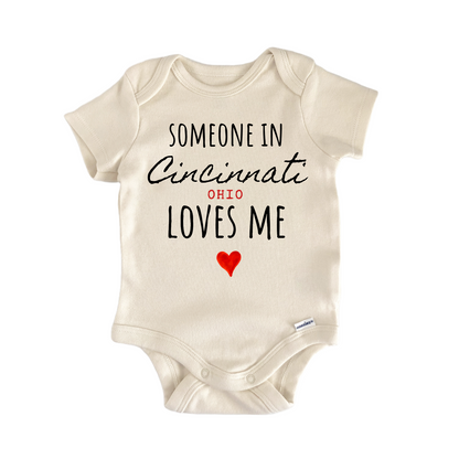 Cincinnati Ohio Baby Gift Baby Bodysuit