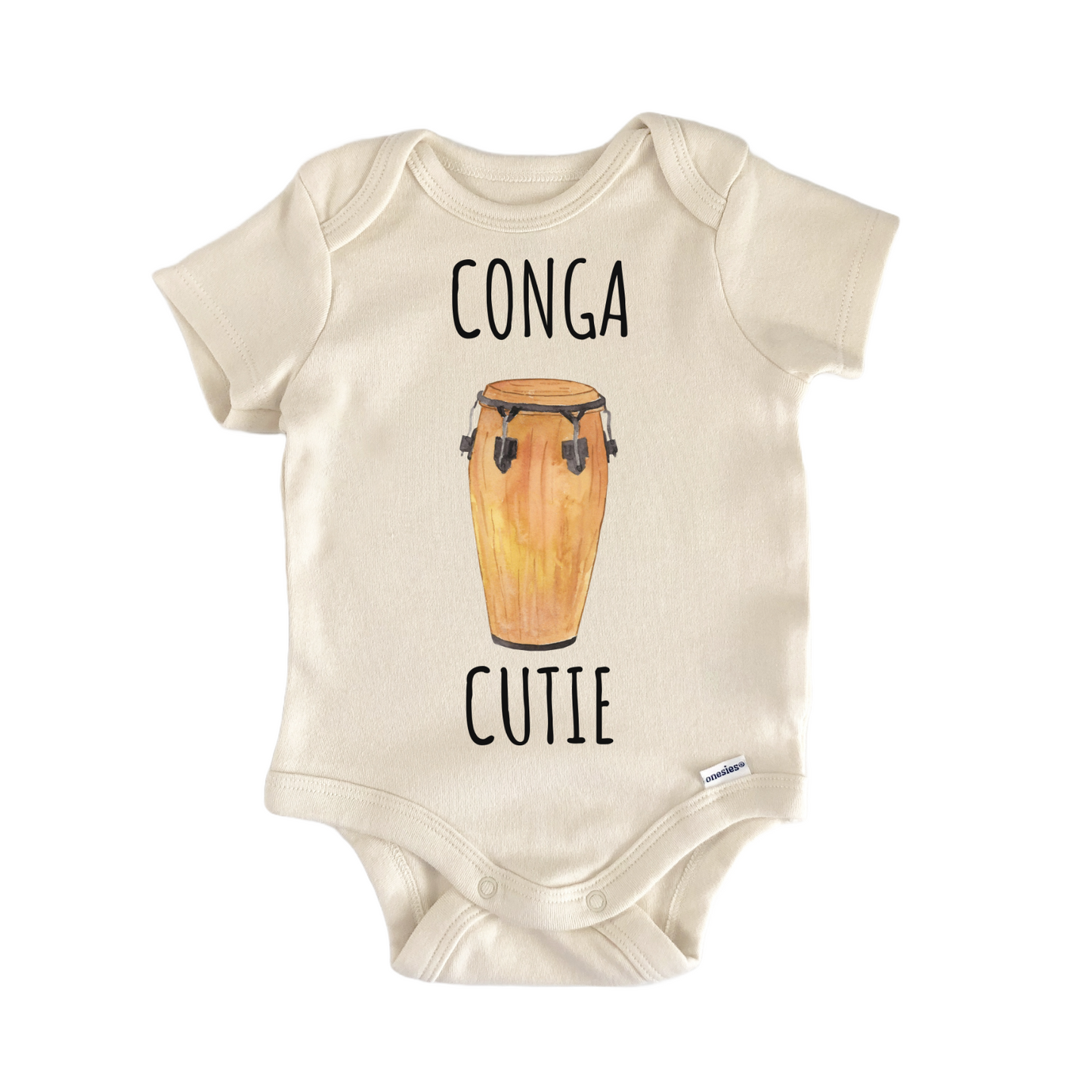 Conga Drummer Baby Gift Baby Bodysuit