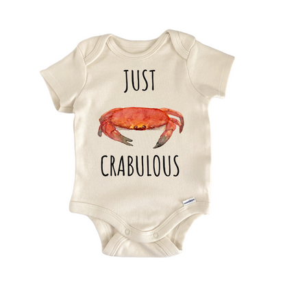 Crab Crabulous Seafood Baby Gift Baby Bodysuit