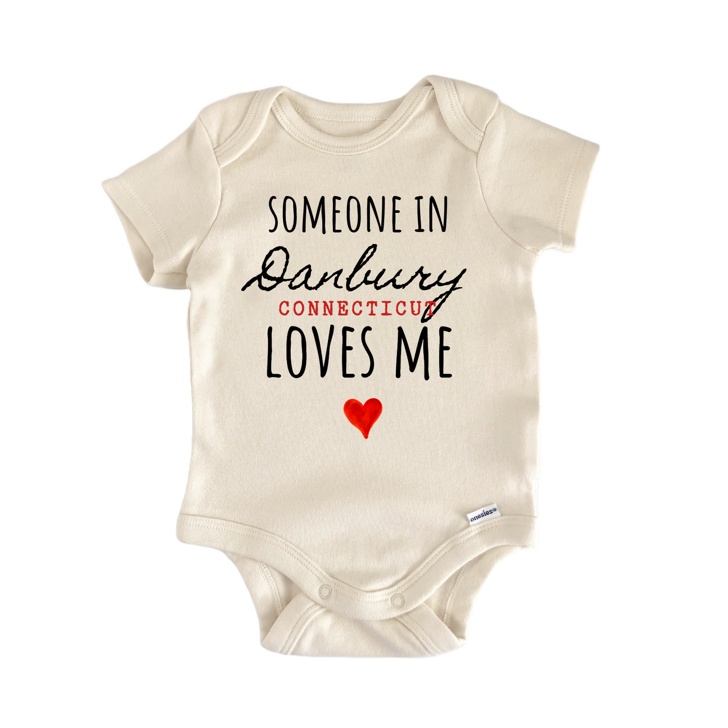 Danbury Connecticut Baby Gift Baby Bodysuit