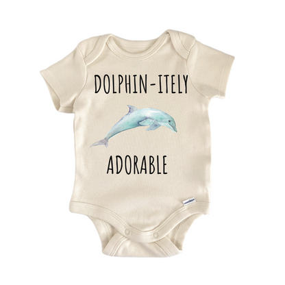 Dolphin Ocean Baby Gift Baby Bodysuit
