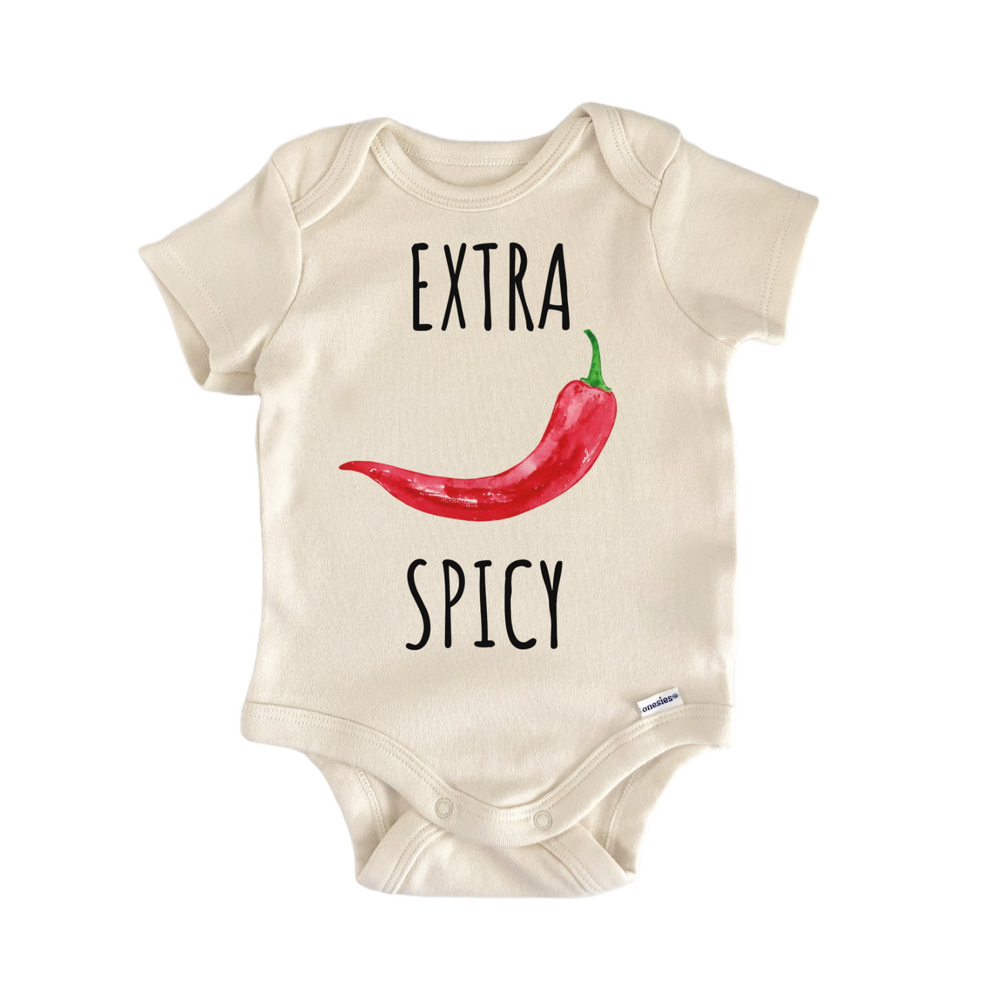 Extra Spicy Hot Pepper Baby Gift Baby Bodysuit