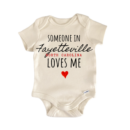 Fayetteville North Carolina Baby Gift Baby Bodysuit