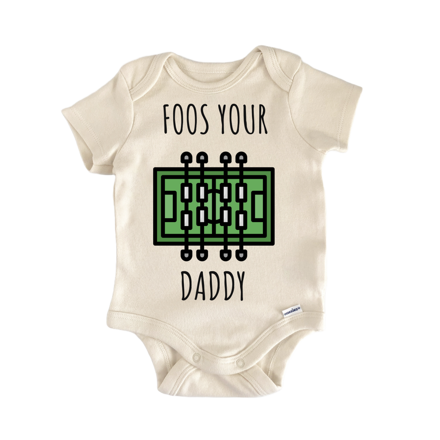 Foosball Soccer Game Baby Gift Baby Bodysuit