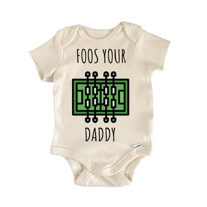 Foosball Soccer Game Baby Gift Baby Bodysuit