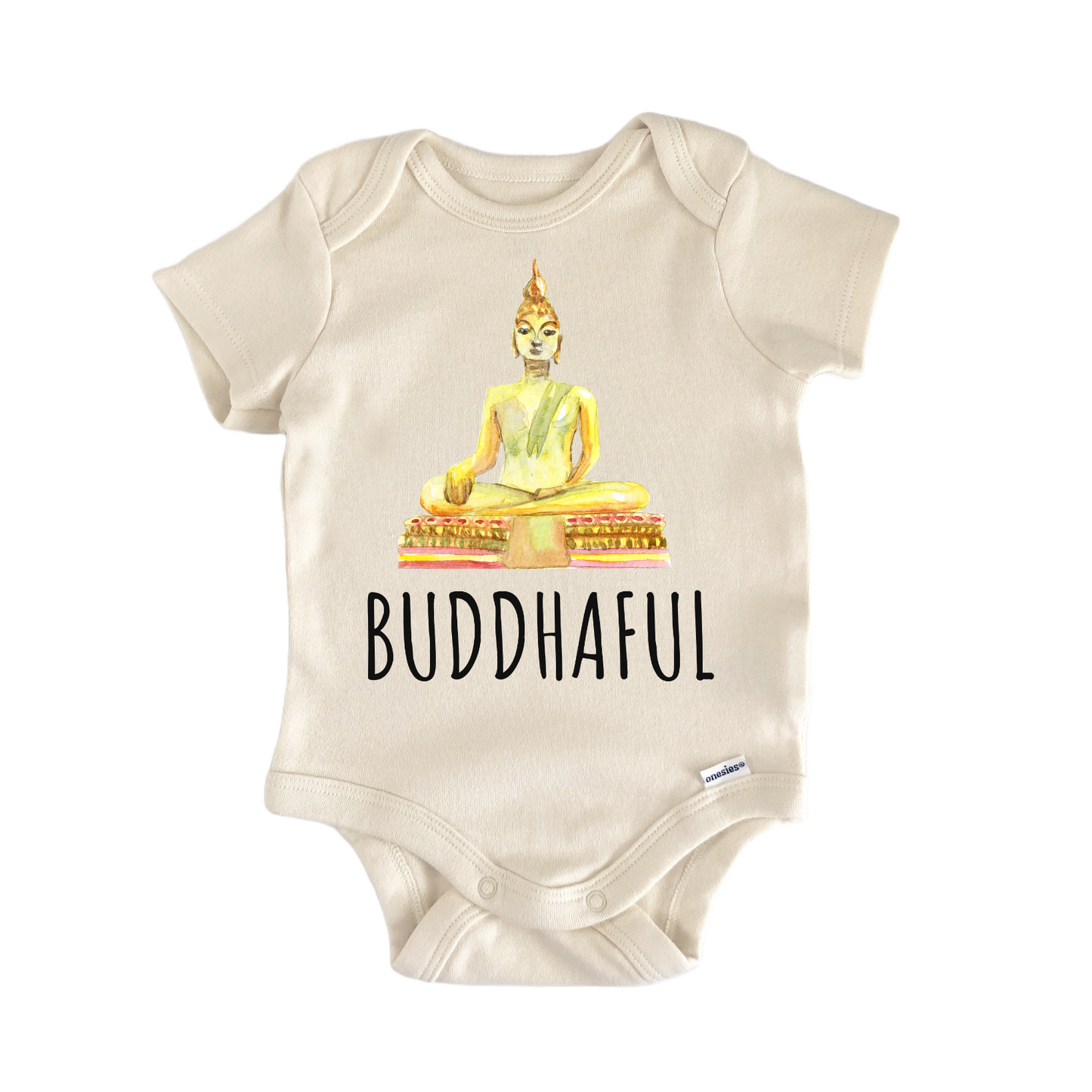 Golden Buddha Thailand Thai Baby Gift Baby Bodysuit