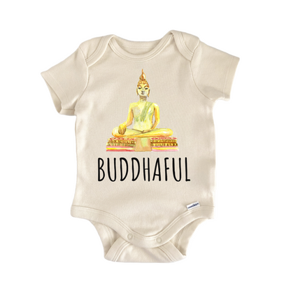 Golden Buddha Thailand Thai Baby Gift Baby Bodysuit