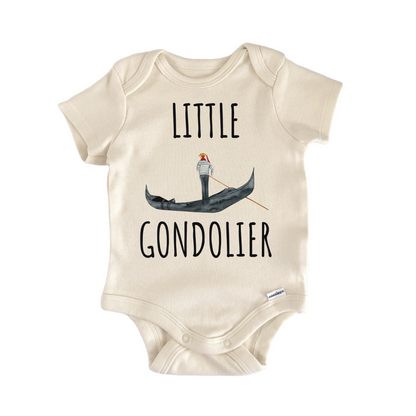 Gondolier Boat Italian Venice Italy Baby Gift Baby Bodysuit