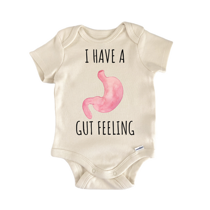 Gut Feeling Stomach Doctor Gastroenterologist Baby Gift Baby Bodysuit