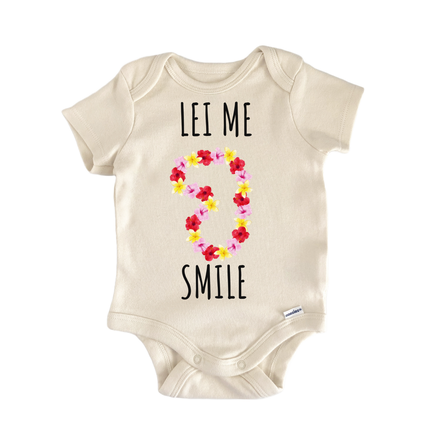Hawaiian Lei Aloha Baby Gift Baby Bodysuit