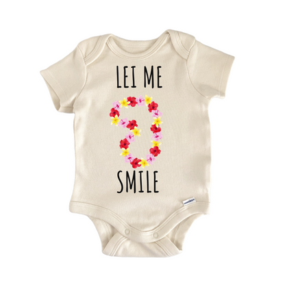 Hawaiian Lei Aloha Baby Gift Baby Bodysuit
