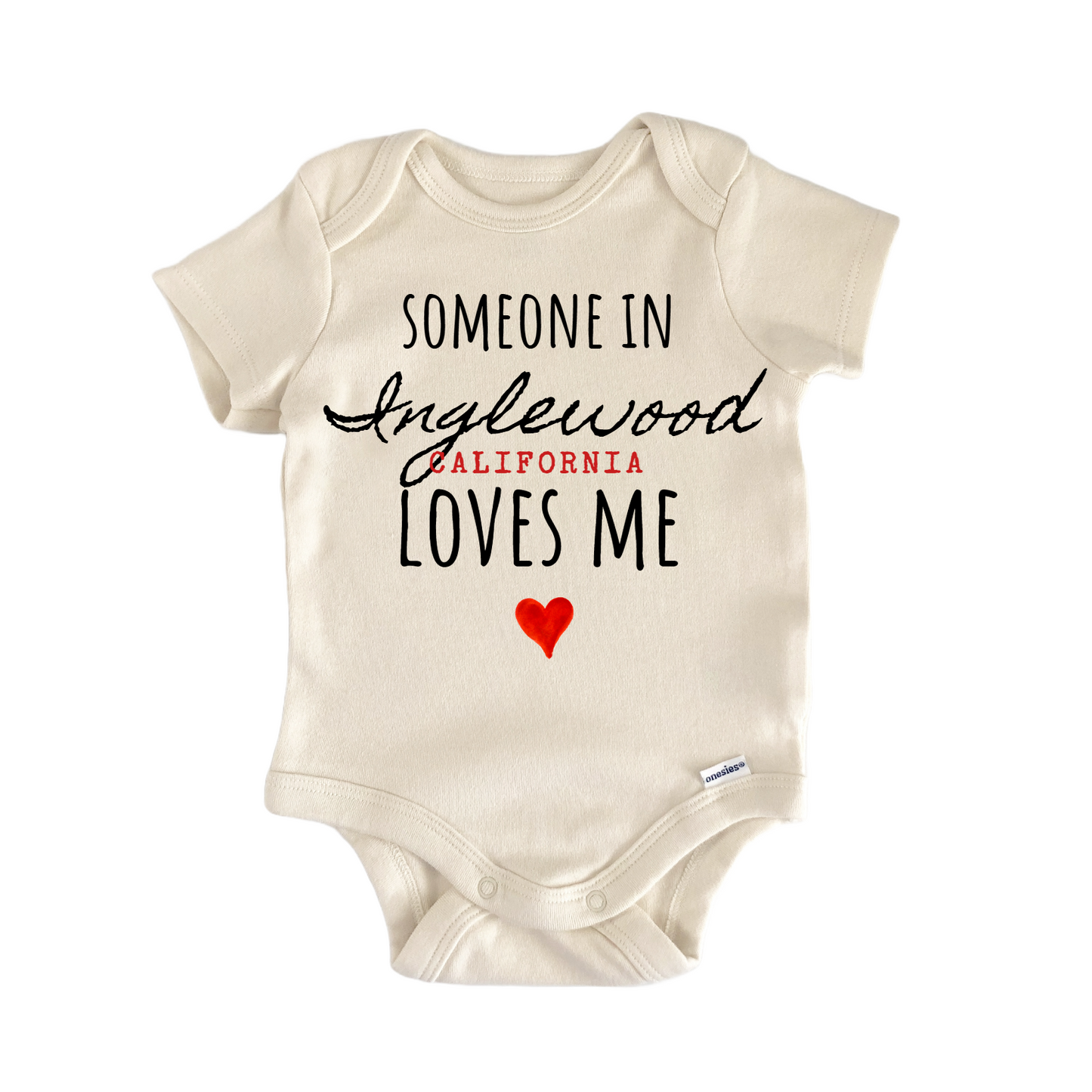Inglewood California Baby Gift Baby Bodysuit