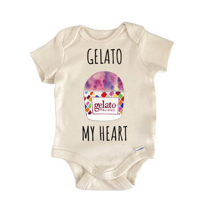 Italian Gelato Baby Gift Baby Bodysuit