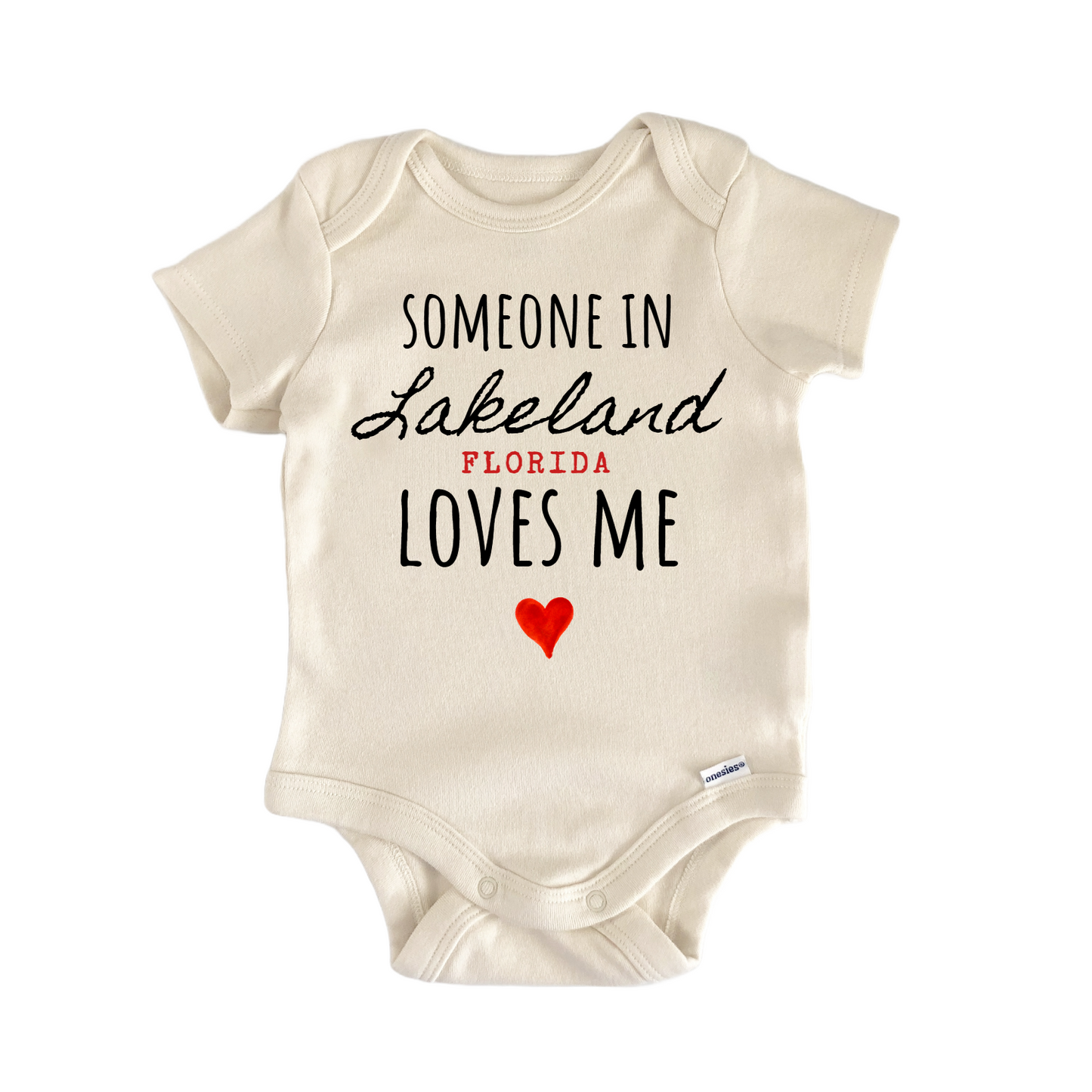 Lakeland Florida Baby Gift Baby Bodysuit