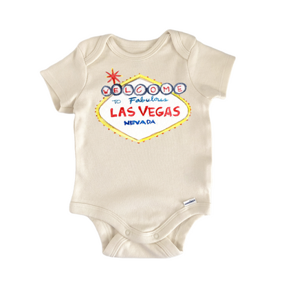 Las Vegas Sign Nevada Baby Gift Baby Bodysuit