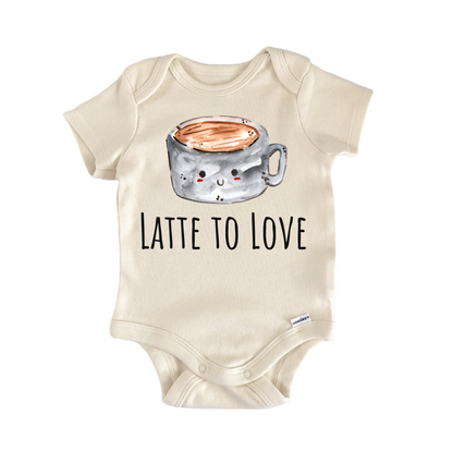 Coffee Espresso Bean Baby Gift Baby Bodysuit