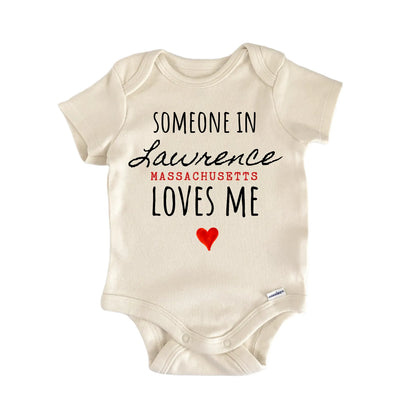 Lawrence Massachusetts Baby Gift Baby Bodysuit
