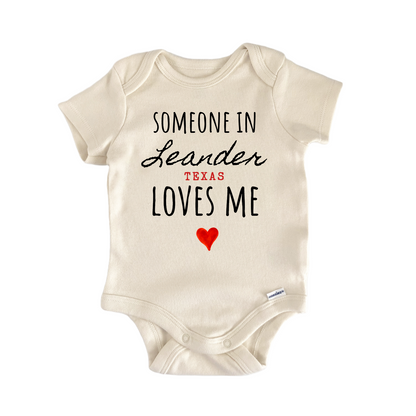 Leander Texas Baby Gift Baby Bodysuit