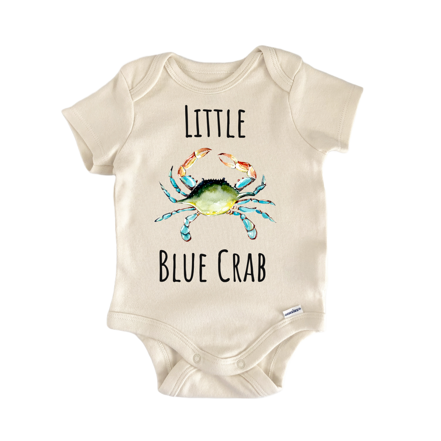 Little Blue Crab Seafood Baby Gift Baby Bodysuit