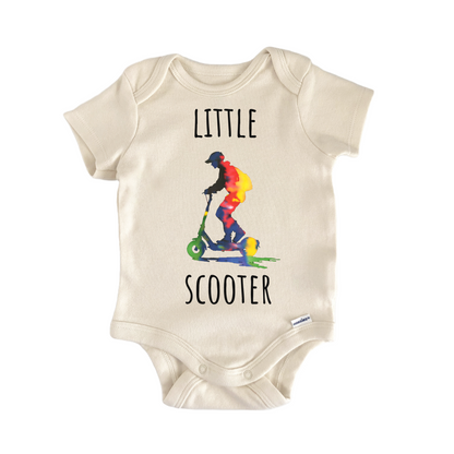 Little Electric Scooter Baby Gift Baby Bodysuit