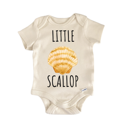 Little Scallop Seafood Shell Baby Gift Baby Bodysuit