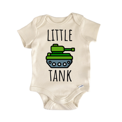 Little Tank Military Baby Gift Baby Bodysuit