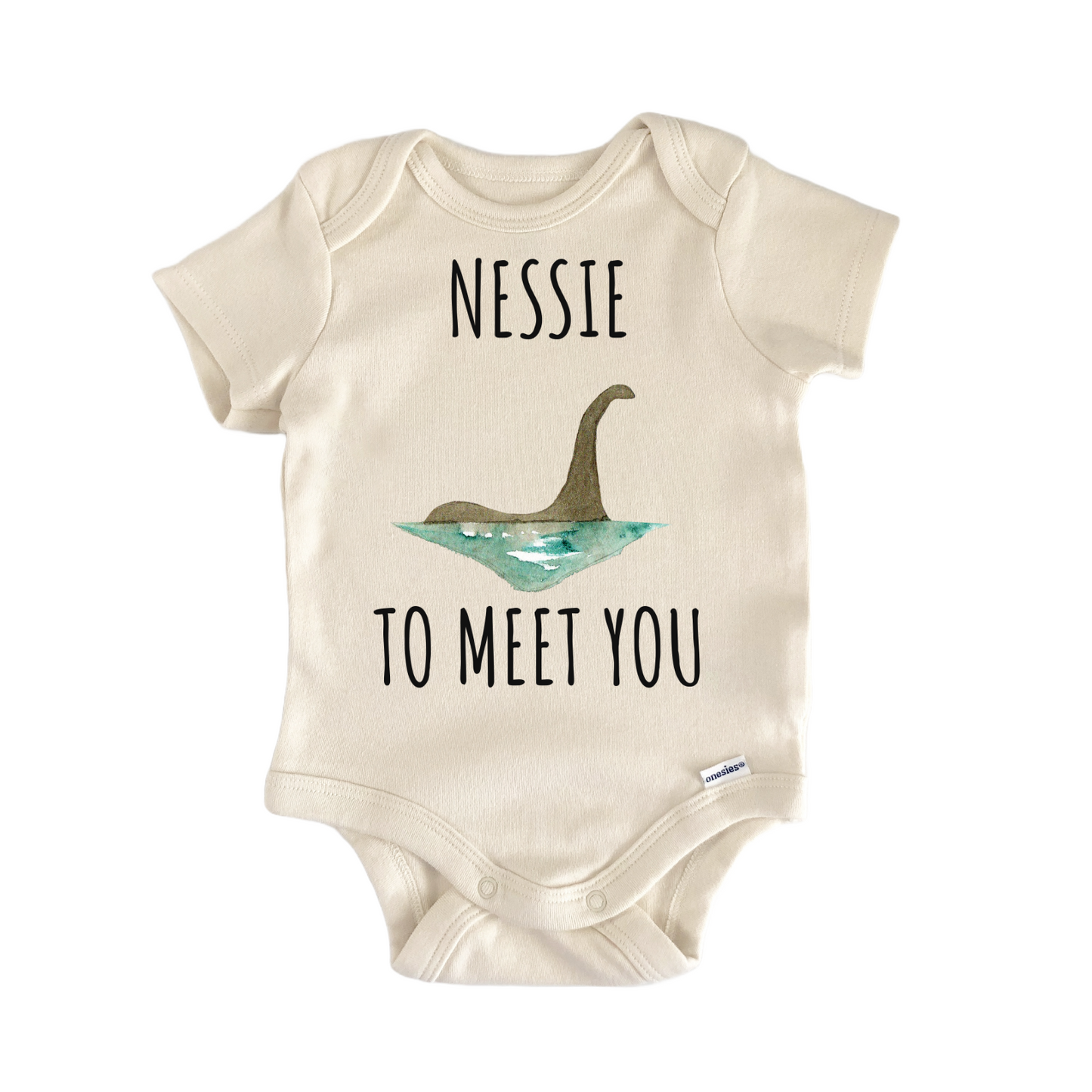 Loch Ness Monster Scotland Nessie Baby Gift Baby Bodysuit