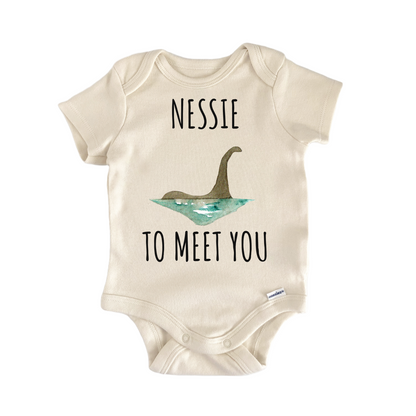 Loch Ness Monster Scotland Nessie Baby Gift Baby Bodysuit